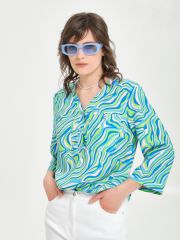 528760 Stilla Блузка голубой атолл