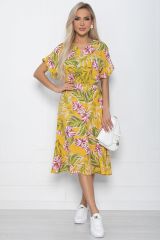 П10830 LT Collection Платье жёлтый