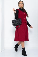 473590 LT Collection Костюм вишнёвый