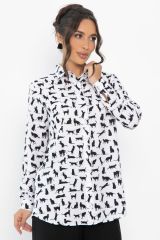 548557 LT Collection Рубашка черно-белый