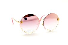 Солнцезащитные очки 2021- Gucci 9041 зеркально розовый зеркально розовый