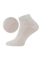 2616 LINEN (укороченные) БРЕСТСКИЕ Носки натуральный