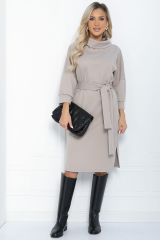 П12105 LT Collection Платье бежевый