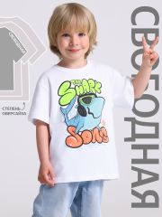 528804 Апрель Футболка белый