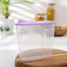 5187841 Ёмкость для сыпучих продуктов, 1,5 л, цвет МИКС