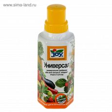 2872020 Жидкое удобрение Универсал для всех овощных, плодово-ягодных культур JOY, 500 мл