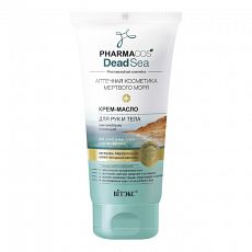 026378 Vitex PHARMACOS DEAD SEA. Крем-масло для рук и тела максимально питающий для сухой, очень сухой и атопичной кожи, 150 мл