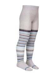Omsa Колготки OMSA kids Collant 11P11-3 в полоску Grigio Chiaro (Серый)