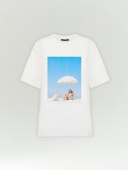 Футболка из хлопка, B3217/plage