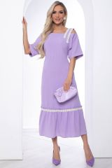 П8807 LT Collection Платье лиловый