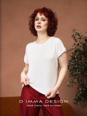 528314 DIMMA Футболка белый