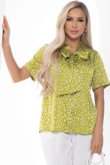 Б8484 LT Collection Блуза зелёный