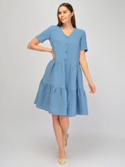 513107 VISERDI Платье голубой