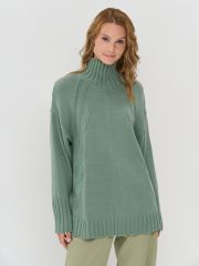 Джемпер женский 9242-94058 нефритовый аспарагус NEWVAY