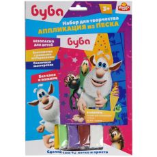 9944146 Аппликация из песка «Буба», 17 × 23 см