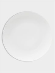 Тарелка обеденная, 27,5 см, фарфор P, белая, White Basics