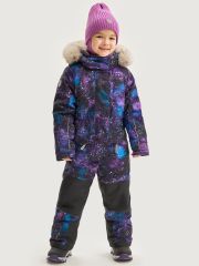 550309 NIKASTYLE Комбинезон цикламен/черный