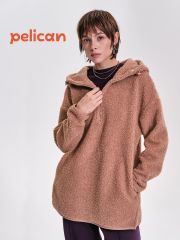 DFNK6351/1 PELICAN Толстовка Коричневый