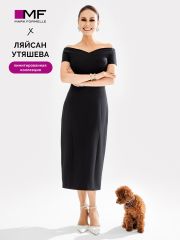 152609 MARK FORMELLE Платье черный