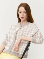Кардиган женский 7221-14094 ваниль/молоко VAY