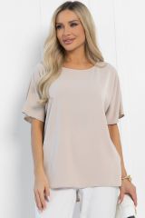 516459 LT Collection Блуза бежевый