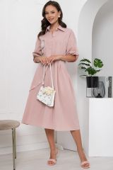 П5943 LT Collection Платье пыльно-розовый