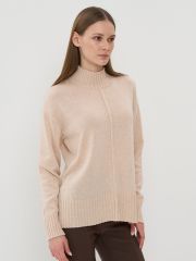 Джемпер женский 9242-94170 бежевый меланж NEWVAY