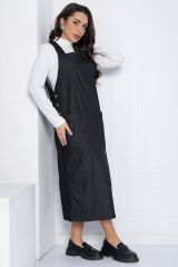 П12438-2 Сарафан LADY TAIGA Черный