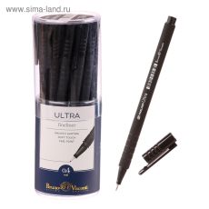 ЦЕНА ЗА 2 ШТ! 4939469 Ручка капиллярная Ultra FINELINER, узел 0.4 мм, стержень черный