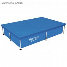 1693658 Тент для прямоугольных каркасных бассейнов 221 х 150 см, 58103 Bestway