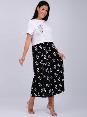 525851 Malina Платье чёрный
