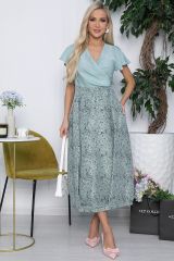 П10630 Брюки LADY TAIGA Зеленая