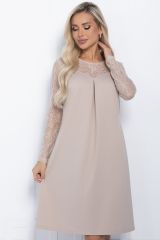 П11397 Платье LADY TAIGA Бежевое