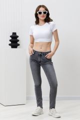 336373 Натали Джинсы серый