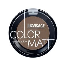 033828 Luxvisage. Тени для век COLOR MATT, тон 14 Dark Brown