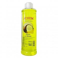 015382  Ромакс Achem. Пена для ванны «Кокос и банан», 1000 г