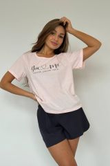 486950 Lika Dress Пижама Графит/розовый