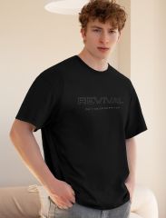 533503 VILATTE Футболка черный_revival