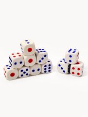 Кубики игральные, 2×2 см, набор 50 шт