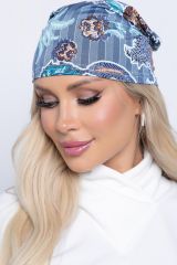 ШЛ03 LT Collection Шапка джинсовый