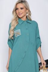 П10541 LT Collection Платье малахит