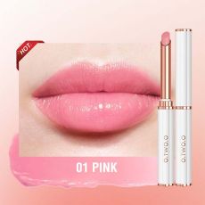Бальзам для губ O.TWO.O Увлажняющий с добавлением пчелиного воска № 1 Pink 0.9 g