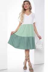 П9055 LT Collection Платье зелёный