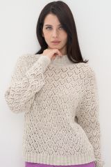 7222-40139-160 Джемпер NEWVAY Св.бежевый