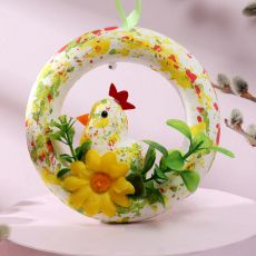 Пасхальный декор «Курочка» 3×12×12 см