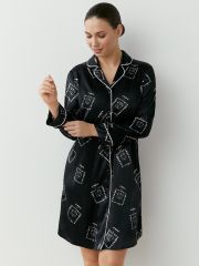 487522 Omsa Рубашка Nero/Multicolor (Мультиколор)