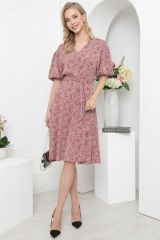 П5343 LT Collection Платье розовый