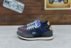 lacoste partner piste из натуральной замши и текстиля