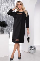 П7883 LT Collection Платье чёрный