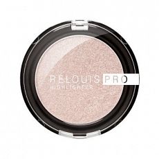025332   Relouis PRO. Хайлайтер компактный Highlighter, тон 01 Pearl